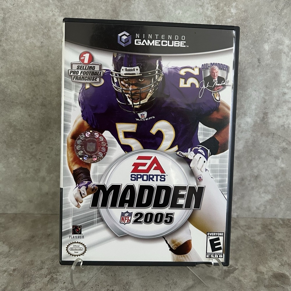Madden NFL 2005 (Nintendo GameCube, 2004) - (CIB, Tested)